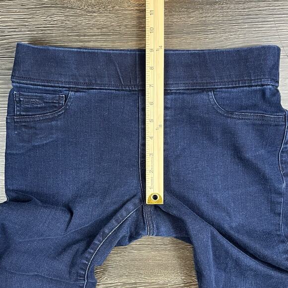 Lauren Ralph Lauren Women’s Pull On Ankle Jeans Sz 8 Minimalist Classic Momcore‎ - Picture 6 of 10